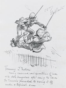 Tommy in India door Leonard Raven Hill