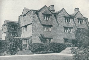 Eyam Hall, Derbyshire, ca. 1907