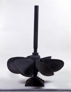 Leonardo da Vinci Turbine - Museum voor Wetenschap en Techniek van Leonardo da Vinci, in Milaan door Leonardo da (after) Vinci