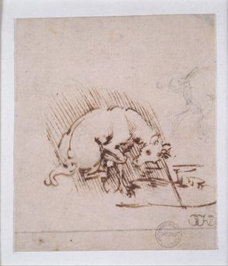 Een eenhoorn, ca. 1472-1519 door Leonardo da Vinci
