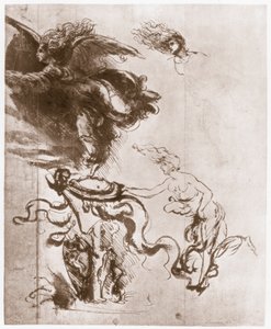 Allegorie van Fortuna, ca. 1483 door Leonardo da Vinci
