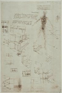 Anatomiestudies door Leonardo da Vinci