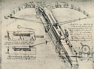 Ballista, 1928 door Leonardo da Vinci