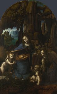 De Madonna in de grot (voor het altaar van San Francesco in Milaan)
