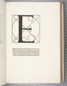 Divina Proportione, door Luca Pacioli
