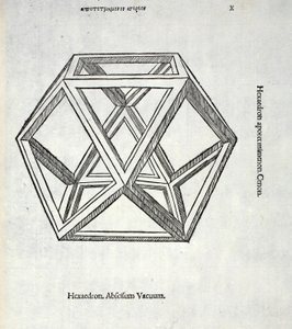 Hexaedron abscisum vacuum, illustratie uit 