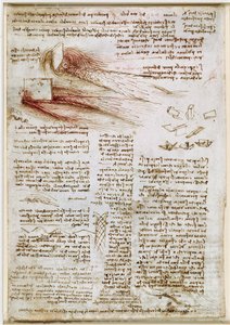 Leonardo da Vinci - RCIN 912660, Studies of water c.1510-1512, 745082-1634741785 door Leonardo da Vinci