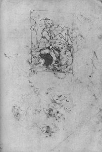 Maagd met een eenhoorn, ca. 1478-1480 door Leonardo da Vinci