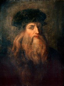 Vermoedelijk zelfportret (Lucan portret van de Vinci) door Leonardo da Vinci