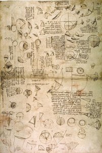 Kwadratuur van de cirkel door Leonardo da Vinci