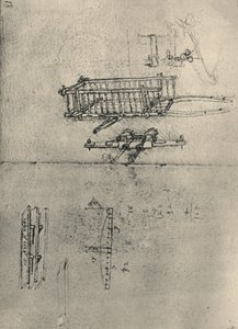 Studies van een Kar, Etc. door Leonardo da Vinci