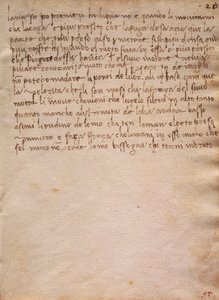 Ongesigneerd uittreksel uit de Codex Trivulzianus
