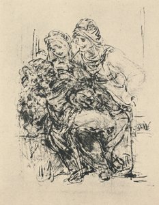Maagd en Kind met St. Anne, ca. 1480, 1945 door Leonardo da Vinci