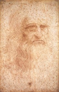vermoedelijk zelfportret door Leonardo da Vinci