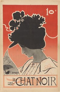 Affiche voor het tijdschrift Le Chat Noir