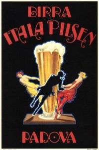 Birra Itala Pilsen door Leonetto Cappiello