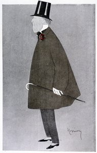 Komisch portret van Jacques Doucet in "Fantasio"