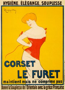 Le Furet korset door Leonetto Cappiello