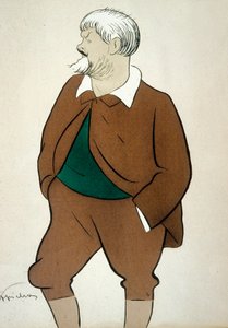 Jean Richepin (1849-1926) Franse dichter tekening door Cappiello