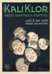 Kali Klor, 1925 door Leonetto Cappiello
