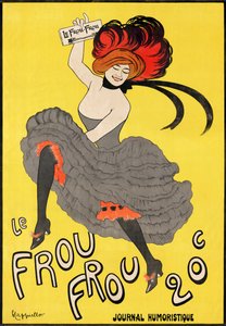 Le Frou Frou-poster door Leonetto Cappiello
