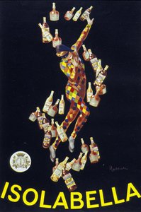 Poster voor Isolabella. Illustratie door Leonetto Cappiello. 1910