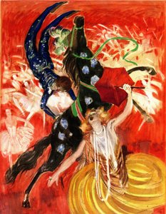 Het circus - compositie van Leonetto Cappiello (1875-1942) 1923 door Leonetto Cappiello