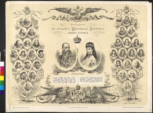 Aartshertog van Oostenrijk, de regent van de nobele keizerlijke familie Habsburg & Habsburg Lorraine door Leonhard Bauer