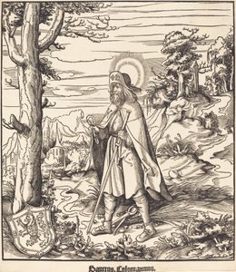 Sint Colomannus door Leonhard Beck