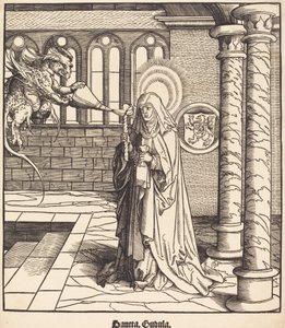 Sint Gudula door Leonhard Beck