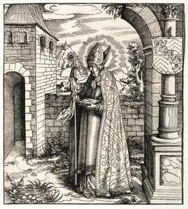 Heiligen verbonden met het Huis van Habsburg: Een algemeen verslag van de voorouders door Leonhard Beck