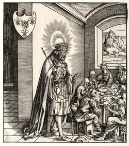 Heiligen Verbonden met het Huis van Habsburg: Een Algemeen Verslag van de Voorouders van Keizer Maximiliaan I door Leonhard Beck