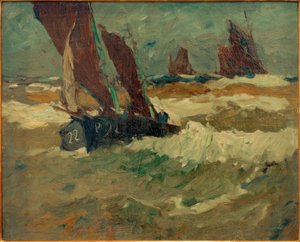 Ewer P 22 op de Elbe