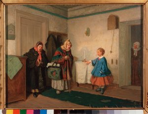 De bedelende zangeressen