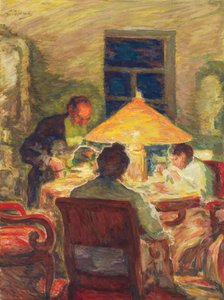 Leo Tolstoy met zijn familie door Leonid Osipovich Pasternak (1862-1945) door Leonid Osipovic Pasternak