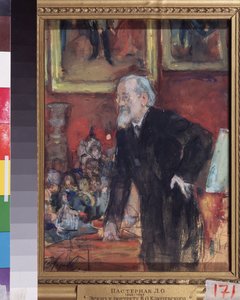 De historicus Vassili Klioutchevski (1841-1911). Werk van Leonid Osipovich Pasternak (1862-1945) door Leonid Osipovic Pasternak