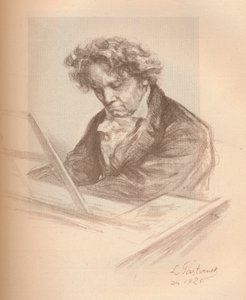 Portret van Beethoven, 1920