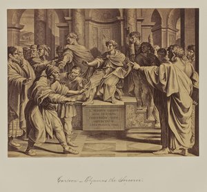 Spotprent - Elyamus de tovenaar door Leonida Caldesi