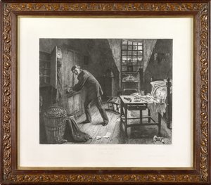 De weg naar de ondergang: Het einde door Leopold Flameng