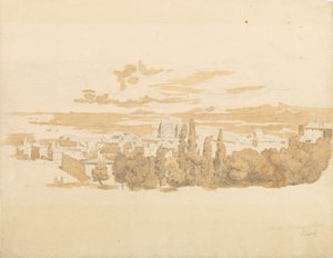Uitzicht op Frascati