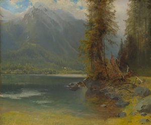 De Eibsee door Leopold Rottmann