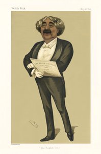 John Sims Reeves - portret staand door Leslie Matthew (1851 1922) Ward