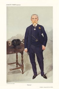 Sir David Lionel Goldsmid-Stern-Salomons - portret staand