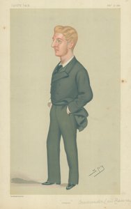 Commandant Lord Ramsay, Liverpool, 28 februari 1880, Vanity Fair cartoon door Leslie Matthew Ward