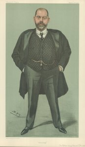 Dr Robert Henry Scanes Spicer, Rhinologie, 20 maart 1902, Vanity Fair cartoon door Leslie Matthew Ward