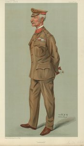 Generaal Sir George Stuart White, Ladysmith, 14 juni 1900, Vanity Fair cartoon door Leslie Matthew Ward