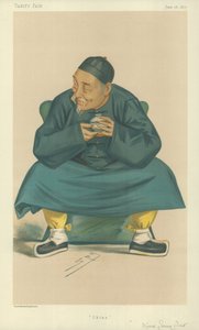 Zijne Excellentie Kuo Sun Tao, China, 16 juni 1877, Vanity Fair cartoon
