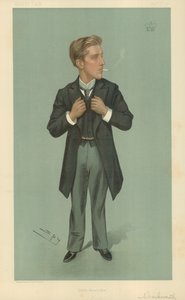 Lord Warkworth, South Kensington, 2 september 1897, Vanity Fair cartoon door Leslie Matthew Ward