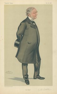 Mr Erasmus Wilson, De Obelisk, 18 december 1880, Vanity Fair cartoon