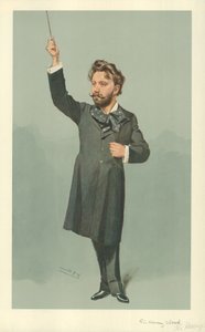 Mr Henry J Wood, 17 april 1907, Vanity Fair cartoon